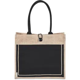 Okiyo Umi Jute & Cotton Tote Front